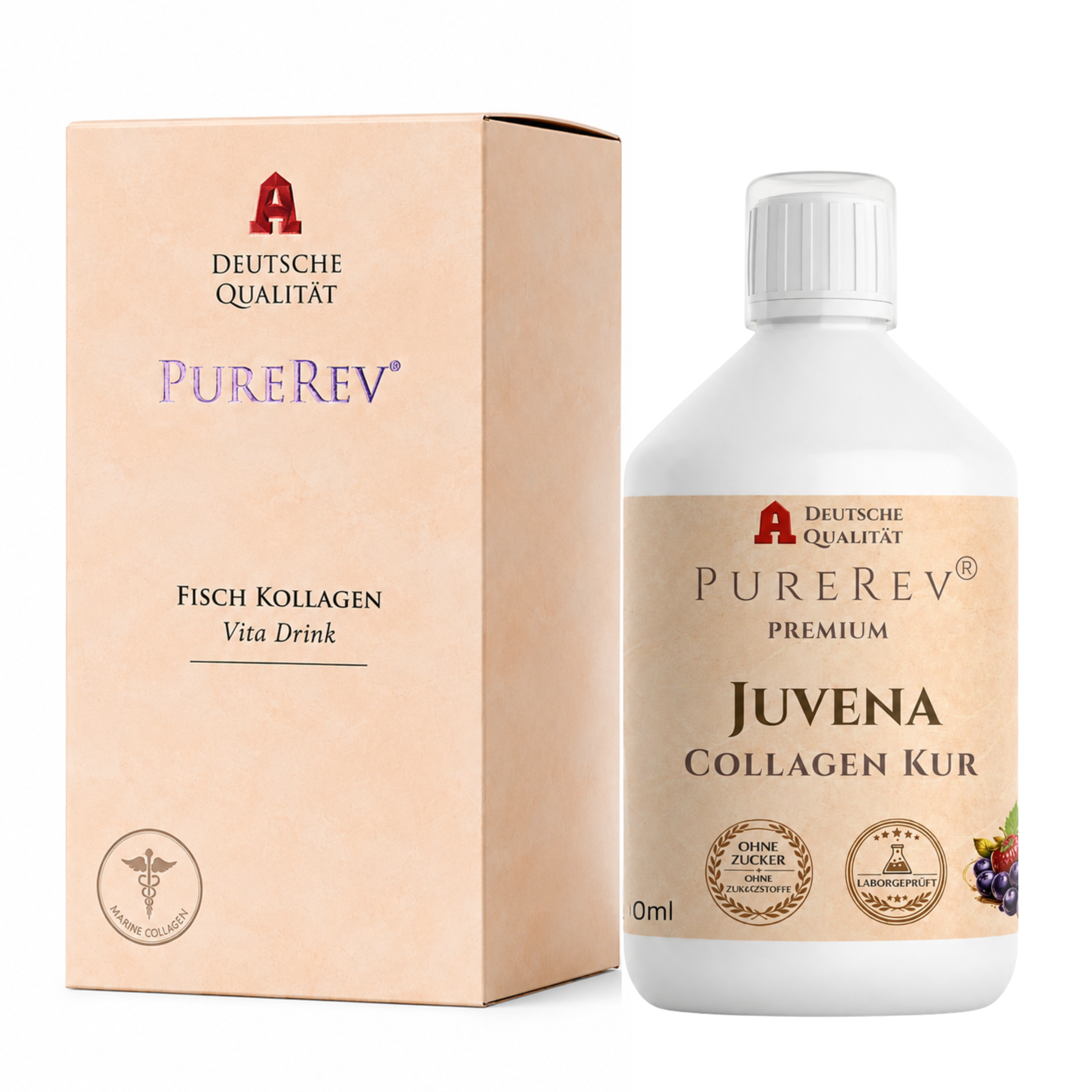 PureRev Juvena Kollagen Kur Beauty Drink 500 ml