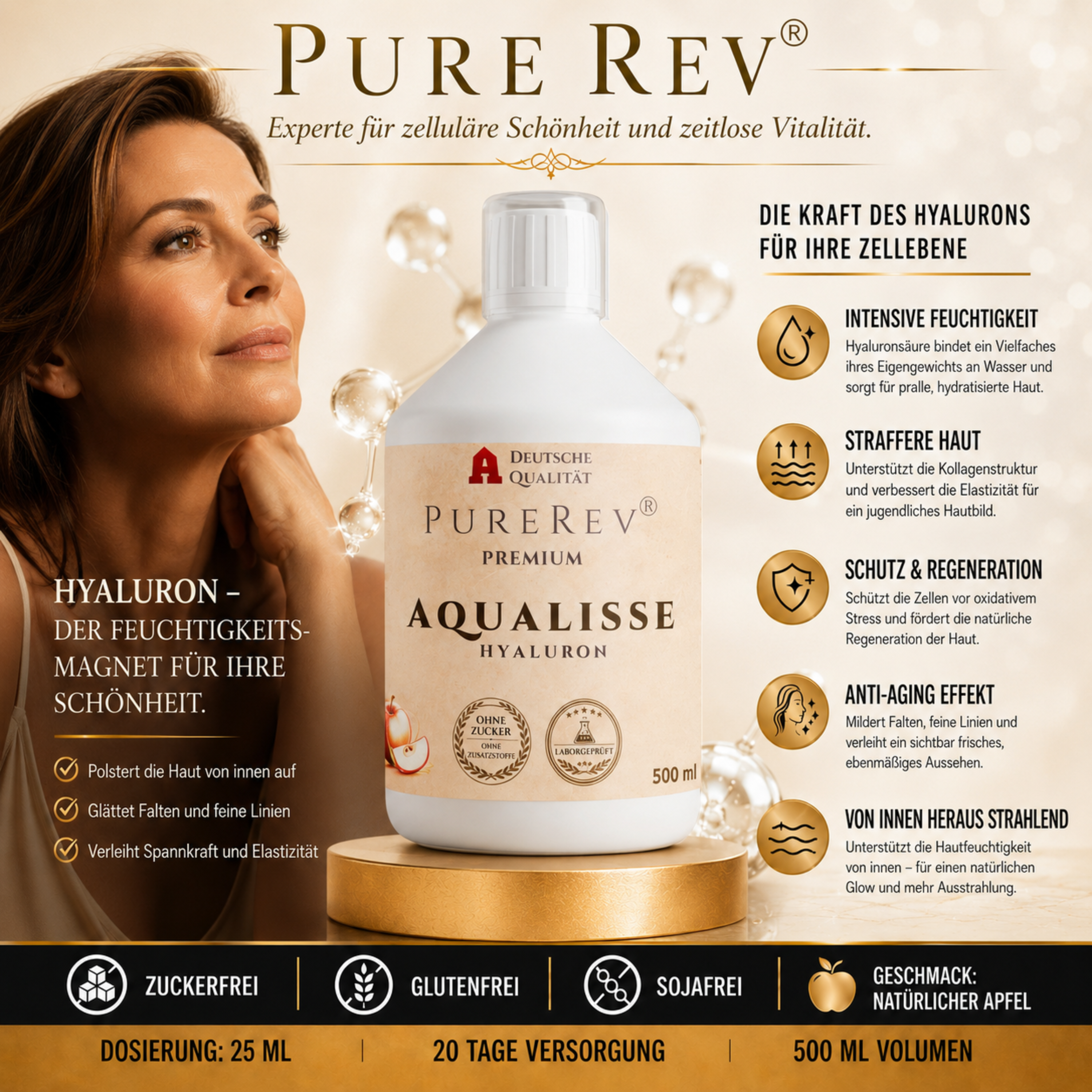 PUREREV® PREMIUM AQUALISSE HYALURON