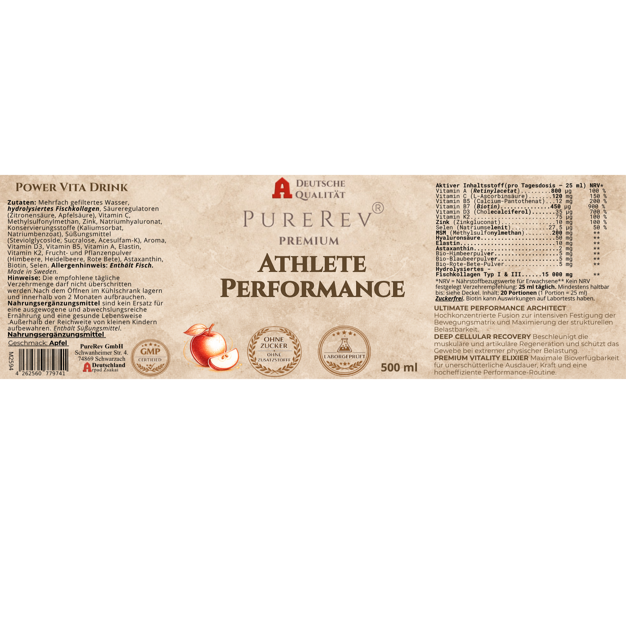 PUREREV® PREMIUM ATHLETE PERFORMANCE