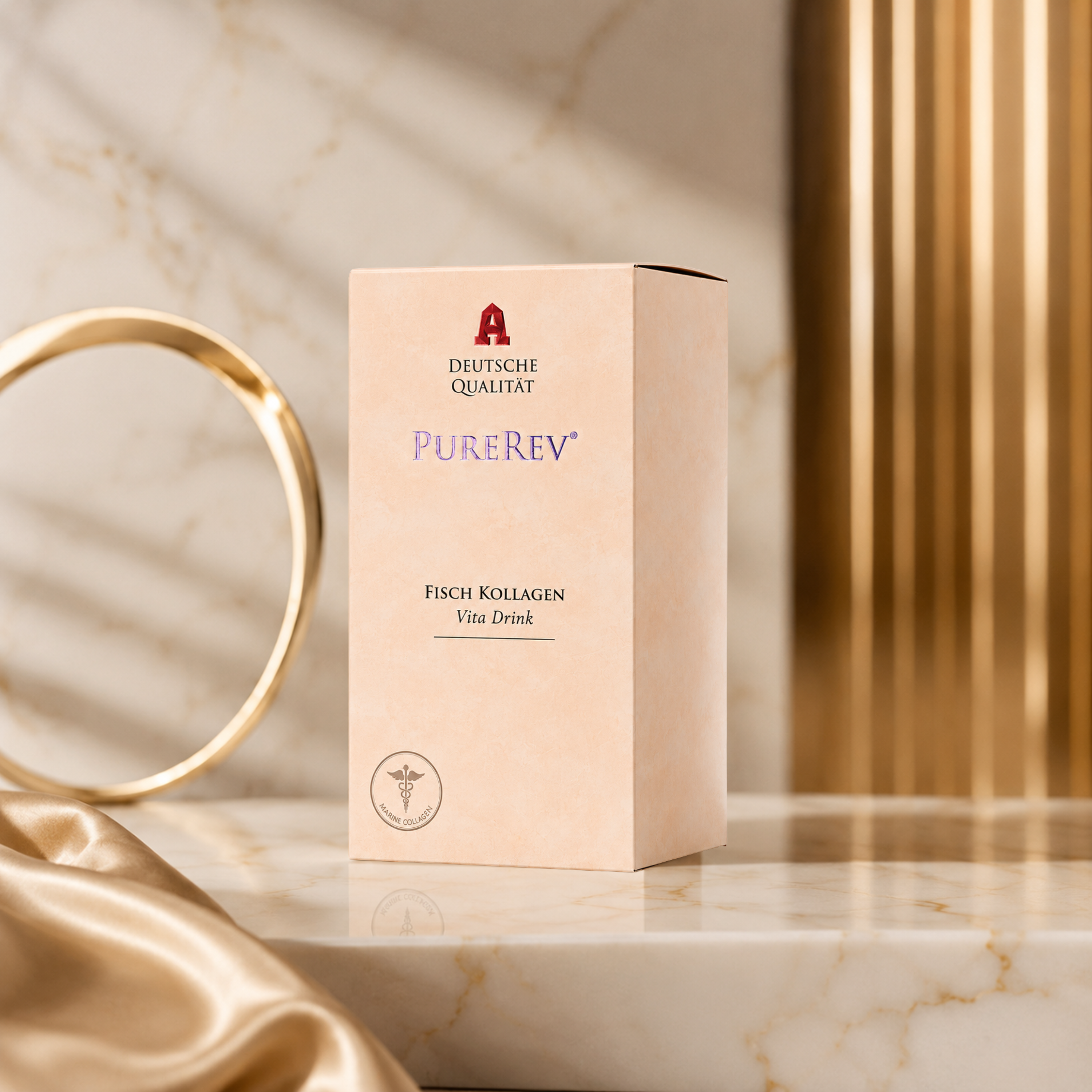 PureRev Aura Reverse Anti-Aging Kollagen Beauty Drink 500 ml