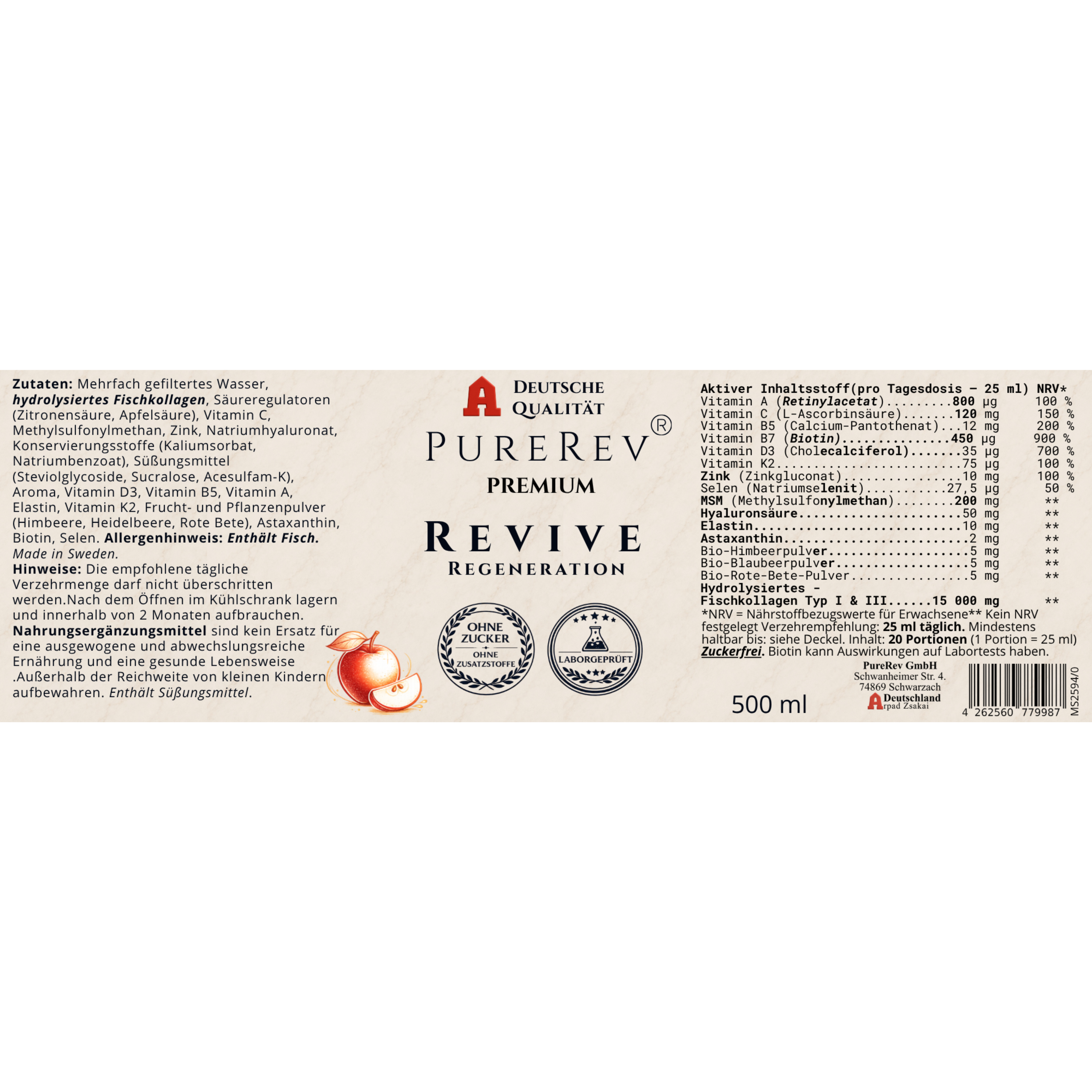 PUREREV® PREMIUM REVIVE REGENERATION