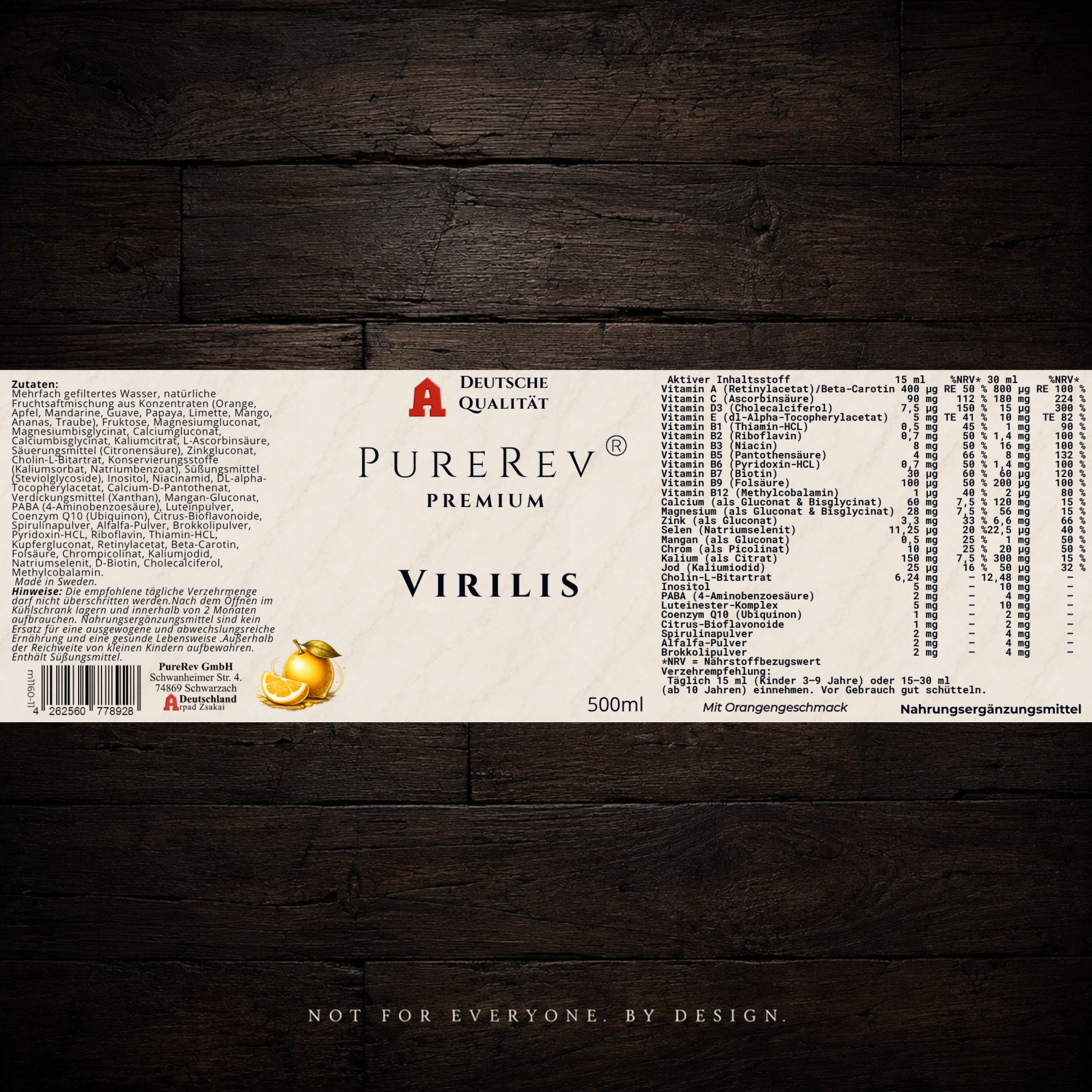 PUREREV® PREMIUM VIRILIS