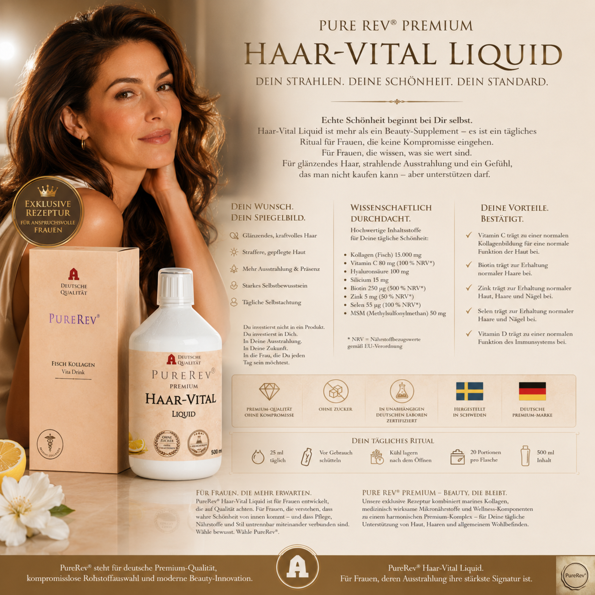 PURE REV® PREMIUM HAAR-VITAL LIQUID