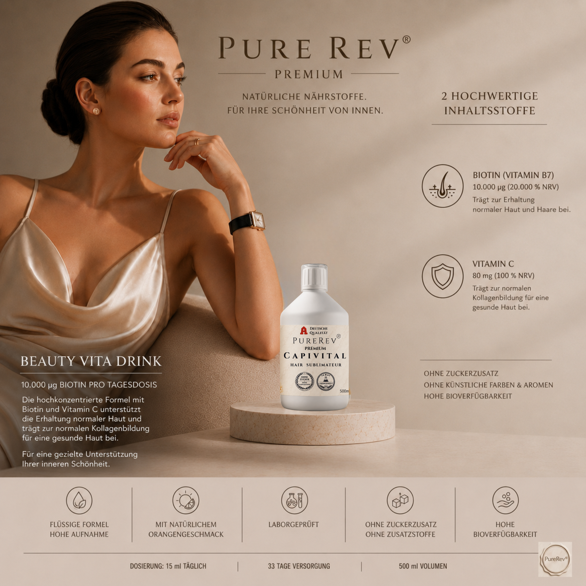 PUREREV® PREMIUM CAPIVITAL TRINKKUR