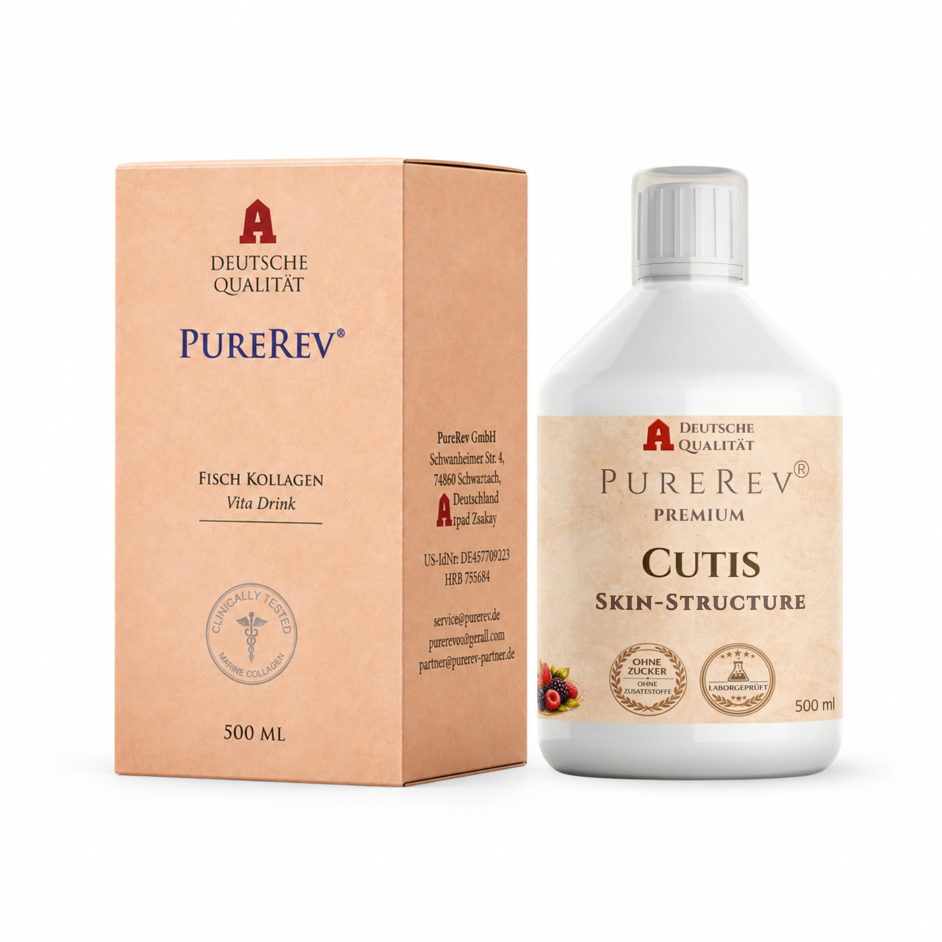 PURERev CUTIS Anti-Aging Kollagen Beauty Komplex