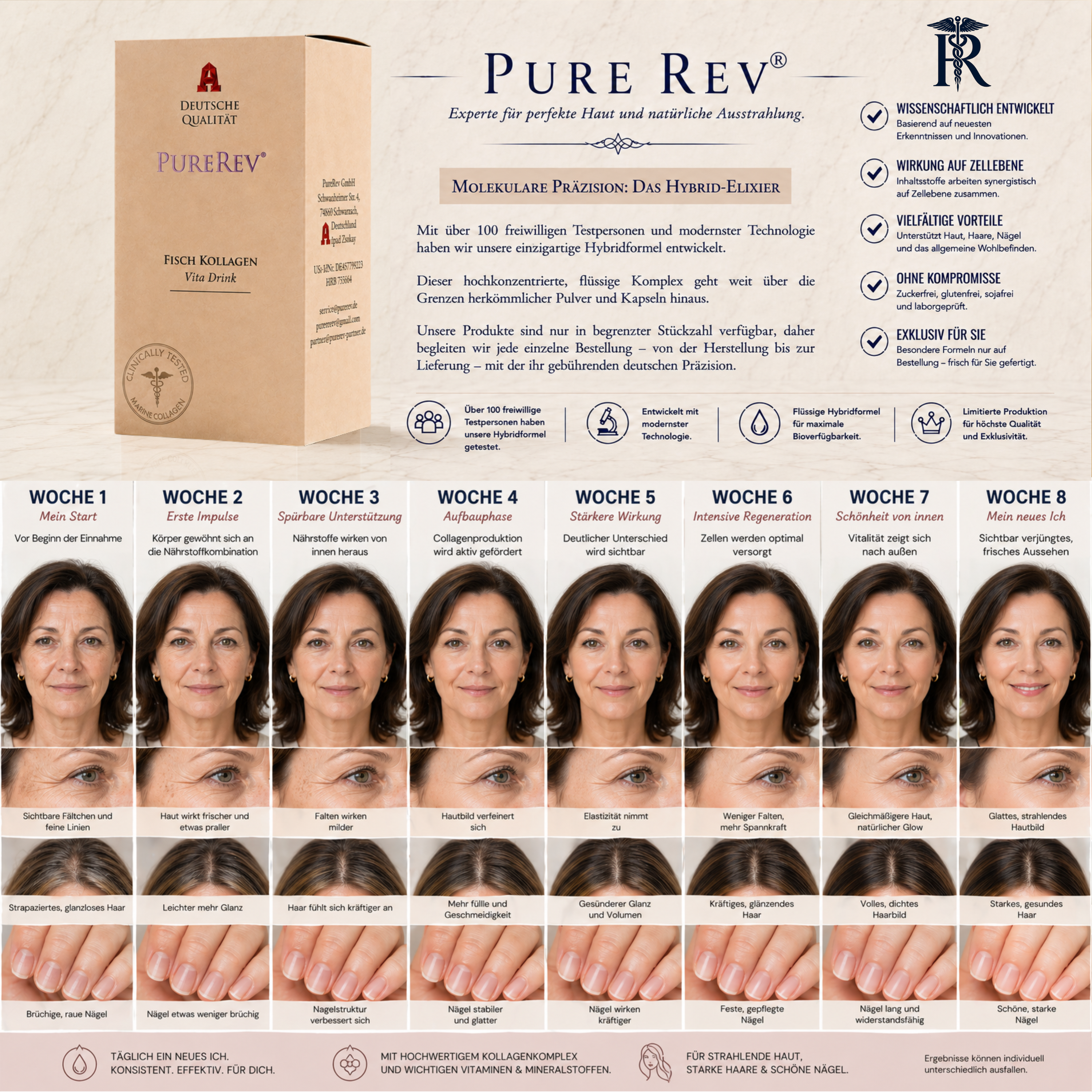 PUREREV® PREMIUM – 5.000 MG KOLLAGEN BASE