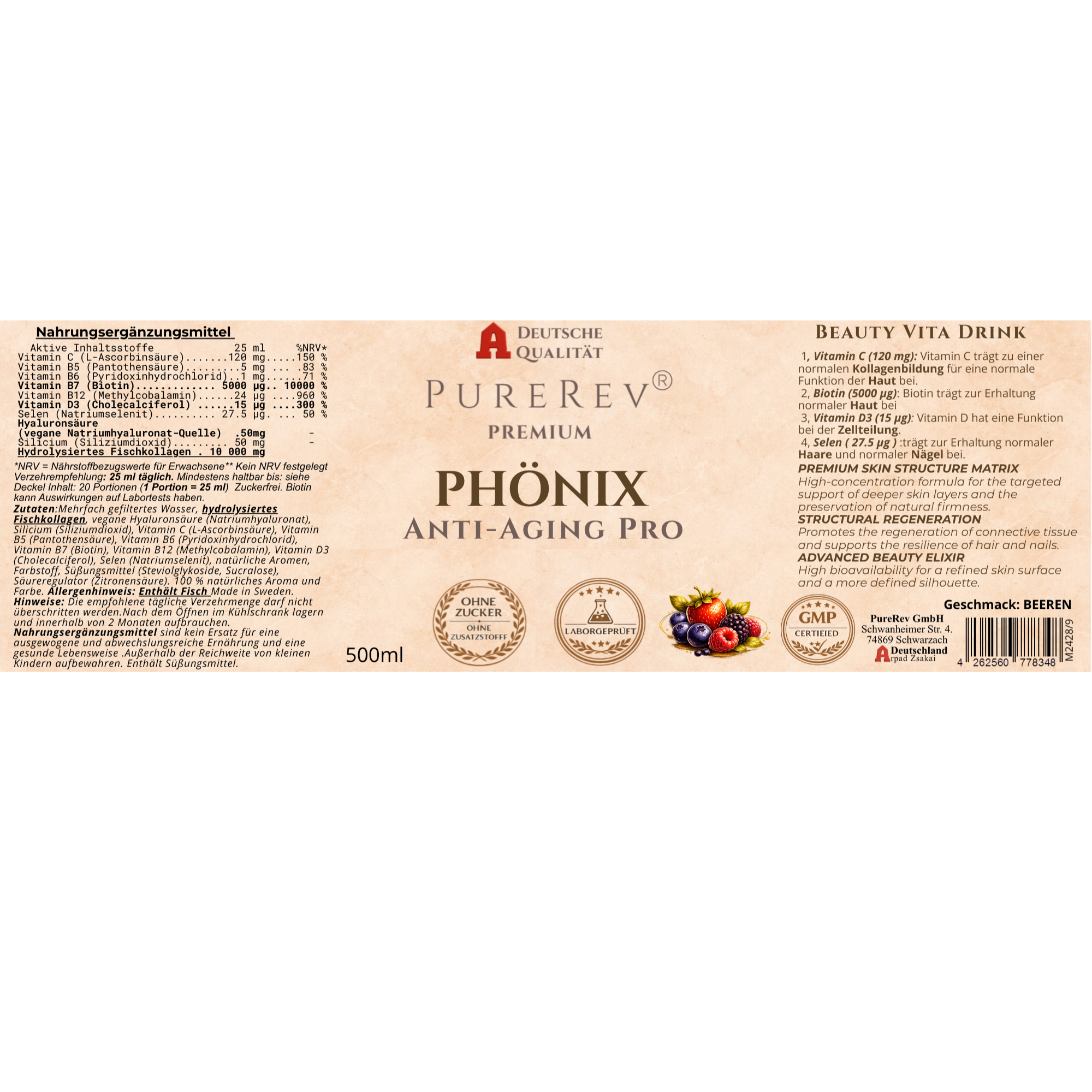 Phönix Anti-Aging Kollagen Pro