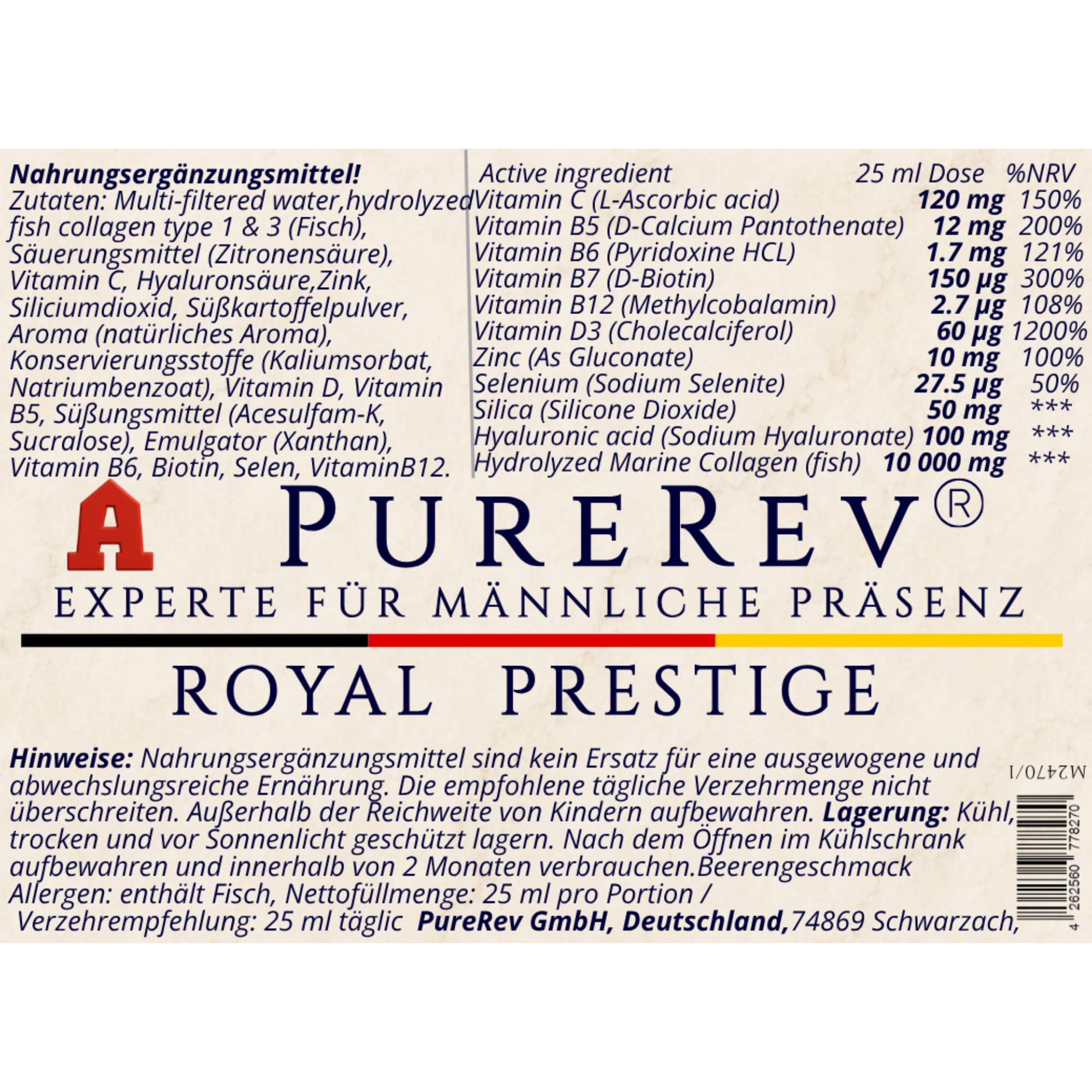 PURE REV® PREMIUM ROYAL PRESTIGE