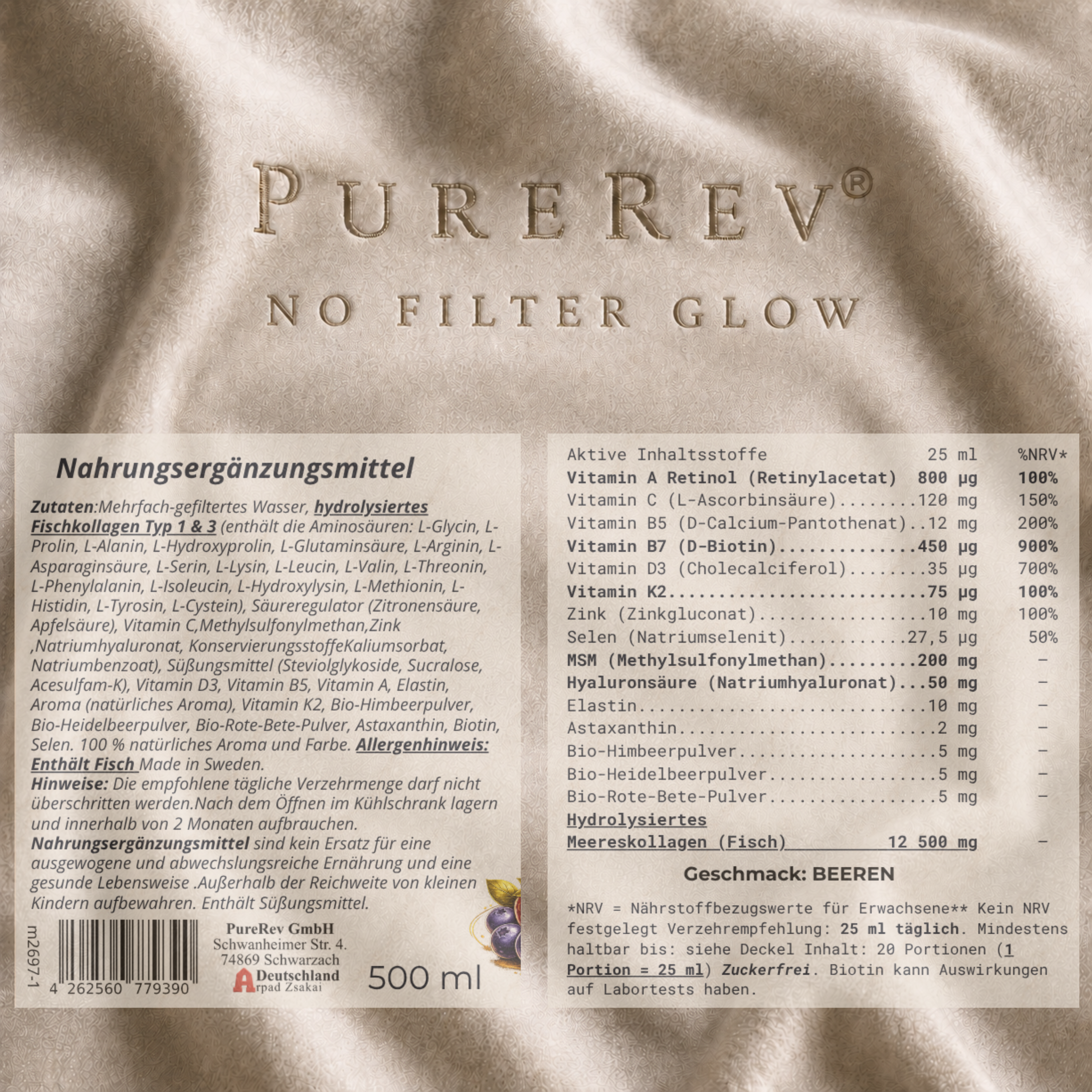 PUREREV® Luxury NO FILTER GLOW