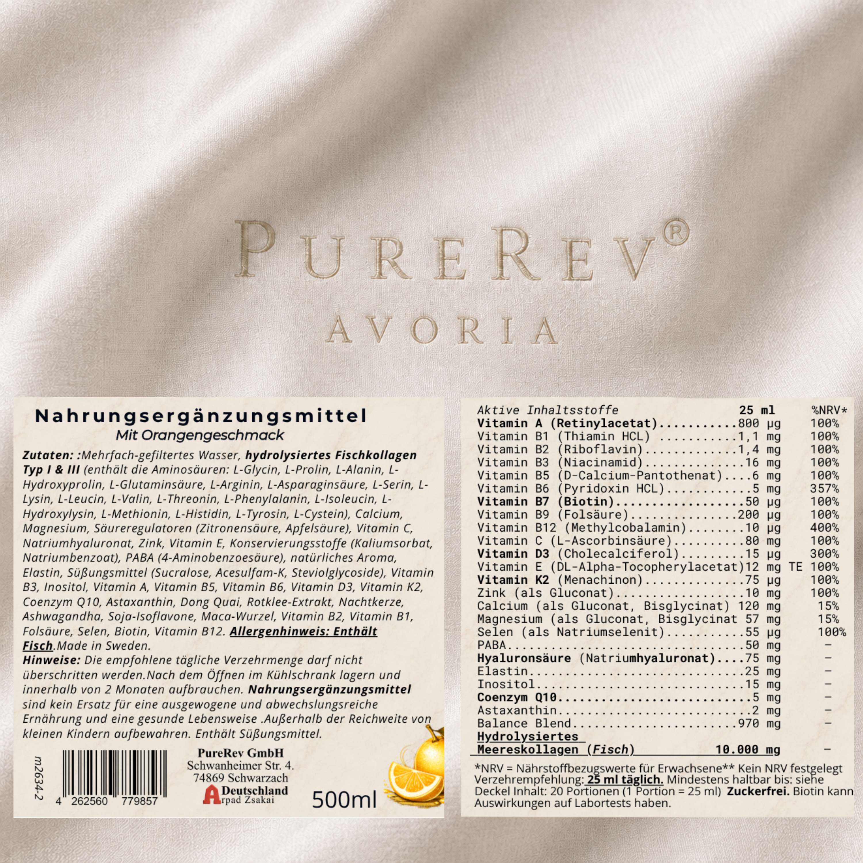 P U R E R E V ®  Premium AVORIA