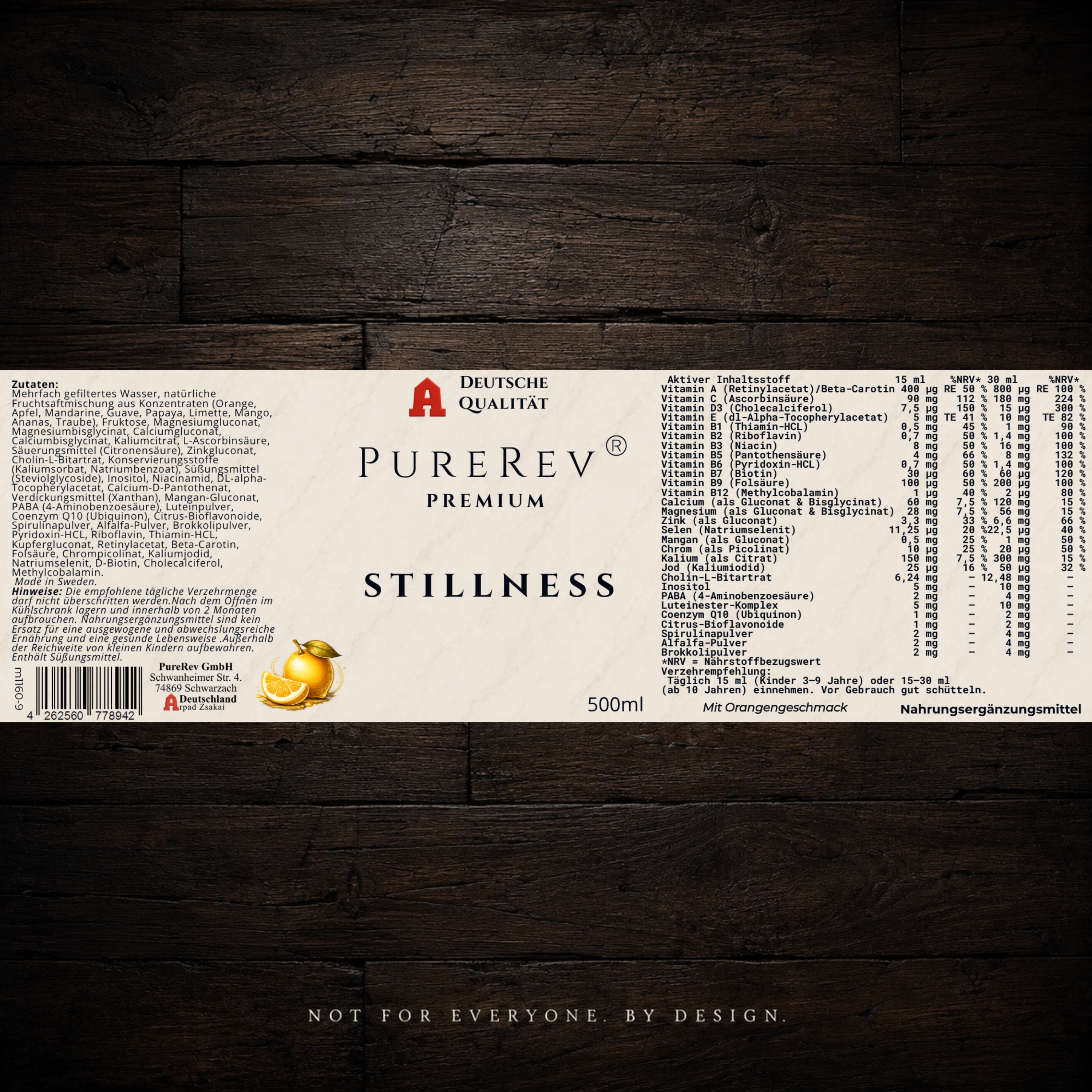PUREREV® PREMIUM – STILLNESS