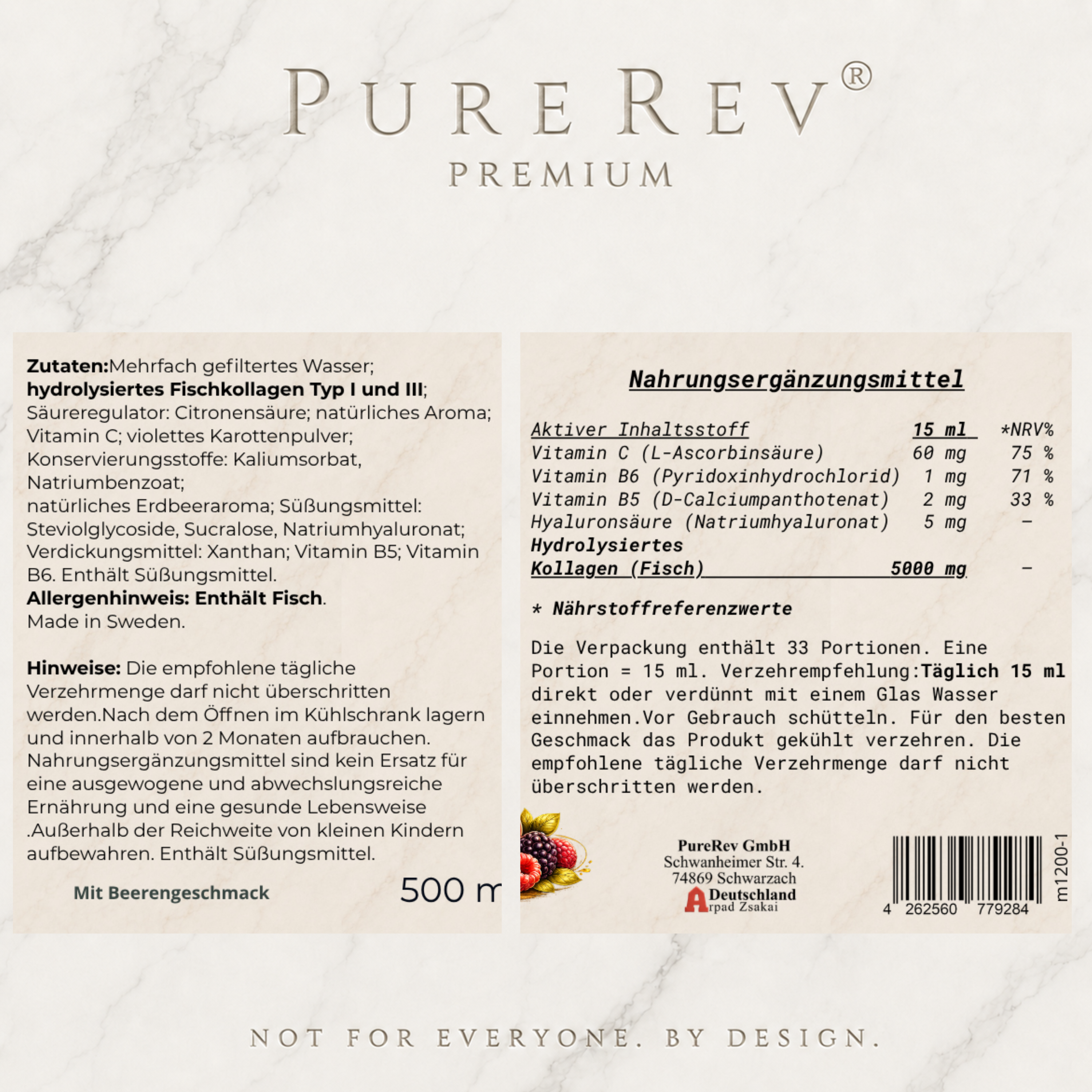 PURE REGEN ESSENZ Mit Vitamin-Schutz