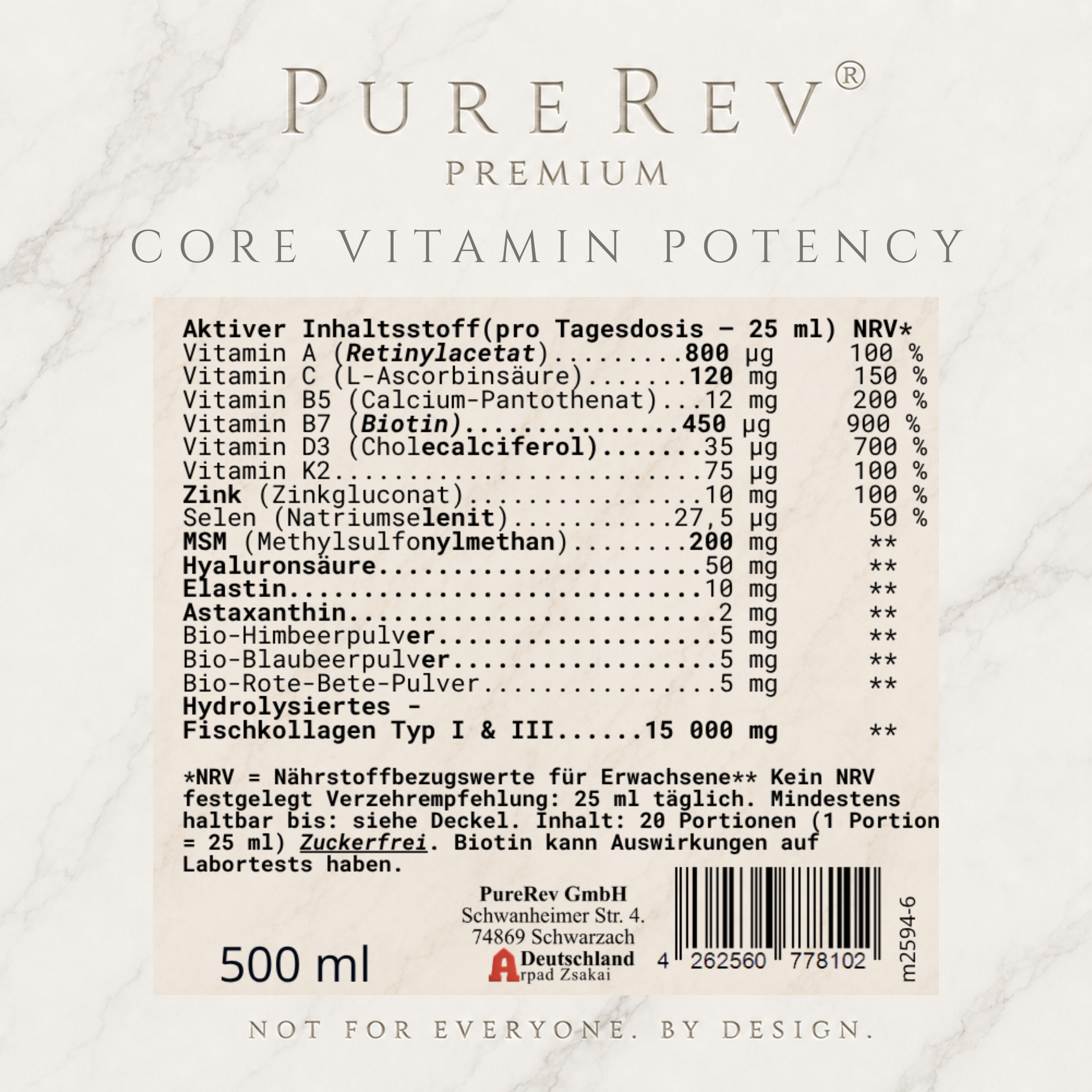 Core Vitamin Potency