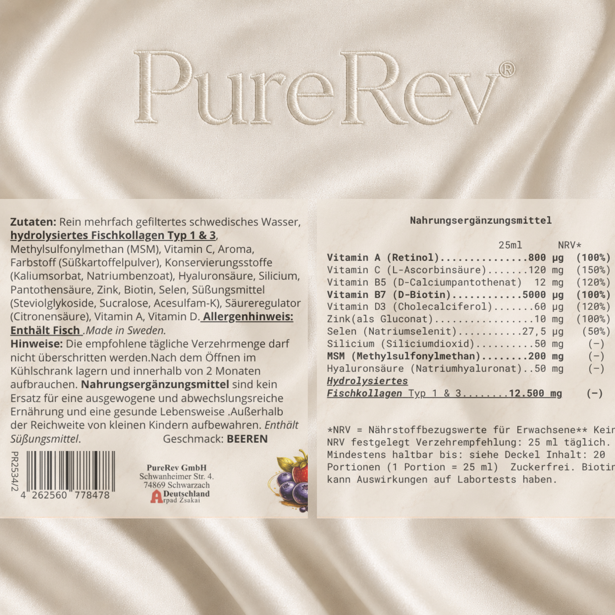 CUTIS Anti-Aging Kollagen Beauty Komplex